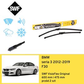 Wycieraczki przód do BMW seria 3 F30 (2012-2019) SWF VisioFlex Original 