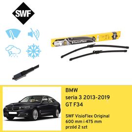 Wycieraczki przód do BMW seria 3 GT F34 (2013-2019) SWF VisioFlex Original 