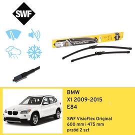 Wycieraczki przód do BMW X1 E84 (2009-2015) SWF VisioFlex Original 