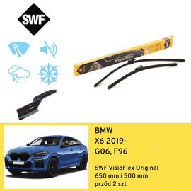 Wycieraczki przód do BMW X6 G06, F96 (2019-) SWF VisioFlex Original 