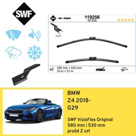 Wycieraczki przód do BMW Z4 G29 (2018-) SWF VisioFlex Original 