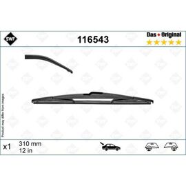 Wycieraczki SWF Rear do Kia Ceed SW 1 ED wagon 09.2007-08.2009 push button wiper arm (2007-2009) 310 mm 