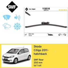 Wycieraczka na tył do Skoda Citigo hatchback (2011-) SWF Rear 