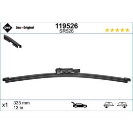 Wycieraczki SWF Rear do Mercedes CLS-Class 2 X218 Shooting Brake 03.2011-02.2014 side pin wiper arm (2010-2014) 330 mm 