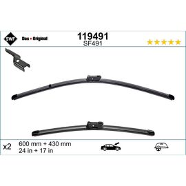 Wycieraczki SWF VisioFlex Original do SAAB 9-4X (2010-2014) 600 mm i 430 mm 