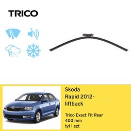 Wycieraczka na tył do Skoda Rapid liftback (2012-) Trico Exact Fit Rear 