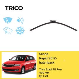 Wycieraczka na tył do Skoda Rapid hatchback (2012-) Trico Exact Fit Rear 