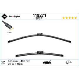 Wycieraczki SWF VisioFlex Original do SEAT Leon 3 5F (2012-2020) 650 mm i 400 mm 