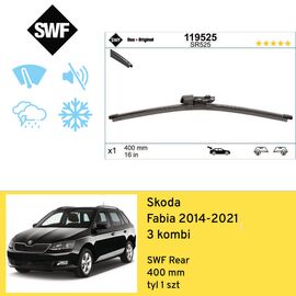 Wycieraczka na tył do Skoda Fabia 3 kombi (2014-2021) SWF Rear 