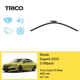 Wycieraczka na tył do Skoda Superb 3 liftback (2015-) Trico Exact Fit Rear 