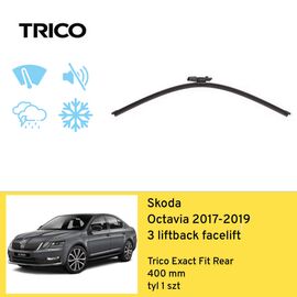 Wycieraczka na tył do Skoda Octavia 3 liftback facelift (2017-2019) Trico Exact Fit Rear 