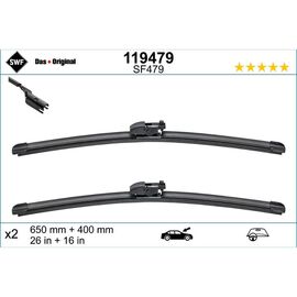 Wycieraczki SWF VisioFlex Original do Subaru Forester 5 SK (2018-) 650 mm i 400 mm 