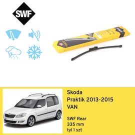 Wycieraczka na tył do Skoda Roomster hatchback (2013-2015) SWF Rear 