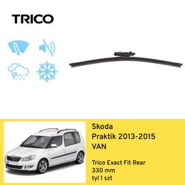 Wycieraczka na tył do Skoda Roomster hatchback (2013-2015) Trico Exact Fit Rear 