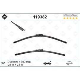 Wycieraczki SWF VisioFlex Original do Citroen C4 B5,LA hatchback 5 doors (2004-2010) 700 mm i 600 mm 