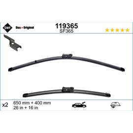 Wycieraczki SWF VisioFlex Original do Toyota Avensis 3 T27 facelift (2015-2018) 650 mm i 400 mm 