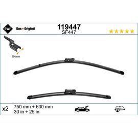 Wycieraczki SWF VisioFlex Original do Citroen DS5 B81 (2011-2018) 750 mm i 630 mm 