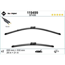 Wycieraczki SWF VisioFlex Original do VW Tiguan 2 AD1, BT1, BW2 (2016-) 650 mm i 530 mm 