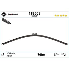 Wycieraczki SWF Rear do VW California T6 SF, SG, 2 rear doors (2015-) 454 mm 