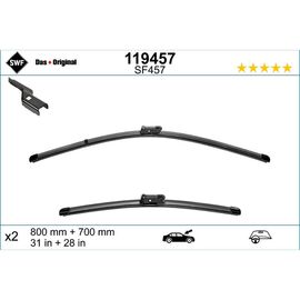 Wycieraczki SWF VisioFlex Original do Citroen C4 Grand Picasso B78 facelift right wiper 700 mm (2016-) 800 mm i 700 mm 