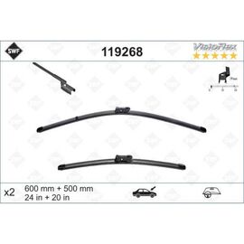 Wycieraczki SWF VisioFlex Original do Chevrolet Silverado 3 (2013-2018) 600 mm i 500 mm 