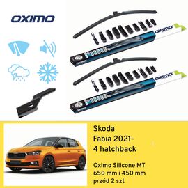Wycieraczki przód do Skoda Fabia 4 hatchback (2021-) Oximo Silicone MT 