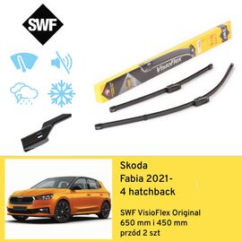 Wycieraczki przód do Skoda Fabia 4 hatchback (2021-) SWF VisioFlex Original 