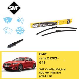 Wycieraczki przód do BMW seria 2 G42 (2021-) SWF VisioFlex Original 