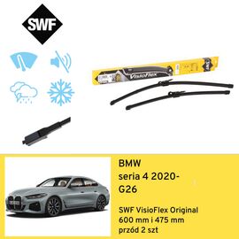 Wycieraczki przód do BMW seria 4 G26 (2020-) SWF VisioFlex Original 