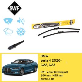 Wycieraczki przód do BMW seria 4 G22, G23 (2020-) SWF VisioFlex Original 