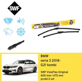 Wycieraczki przód do BMW seria 3 G21 kombi (2018-) SWF VisioFlex Original 