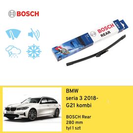 Wycieraczka na tył do BMW seria 3 G21 kombi (2018-) BOSCH Rear 