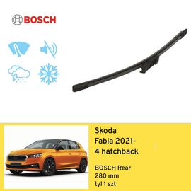 Wycieraczka na tył do Skoda Fabia 4 hatchback (2021-) BOSCH Rear 