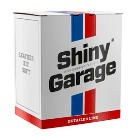 Shiny Garage Leather Kit Soft zestaw do pielęgnacji skórzanej tapicerki o lekkich i średnich zabrudzeniach 