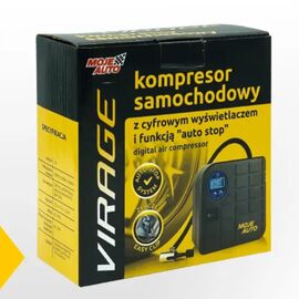 Kompresor samochodowy 12V z wyświetlaczem i funkcją AUTO-STOP VIRAGE 