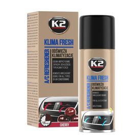 K2 KLIMA FRESH CHERRY 150ml – Odświeżacz klimatyzacji samochodowej | K222CH 