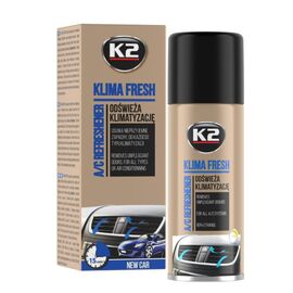 K2 KLIMA FRESH NEW CAR 150ml – Odświeżacz klimatyzacji samochodowej | K222NC 