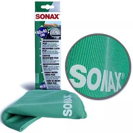 SONAX Ściereczka z mikrofibry do szyb Microfibre Cloth Plus 265 gsm 40×40 cm 1 szt 