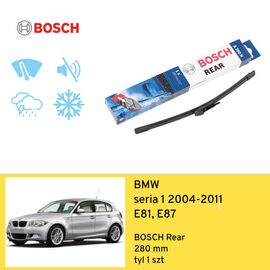 Wycieraczka na tył do BMW seria 1 E81, E87 (2004-2011) BOSCH Rear 