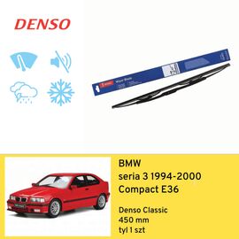 Wycieraczka na tył do BMW seria 3 Compact E36 (1994-2000) Denso Classic 