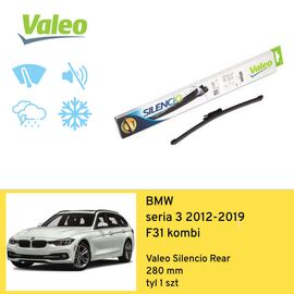 Wycieraczka na tył do BMW seria 3 F31 kombi (2012-2019) Valeo Silencio Rear 