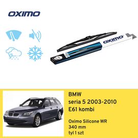 Wycieraczka na tył do BMW seria 5 E61 kombi (2003-2010) Oximo Silicone WR 