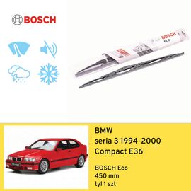Wycieraczka na tył do BMW seria 3 Compact E36 (1994-2000) BOSCH Eco 