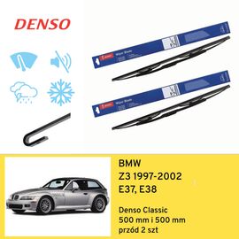 Wycieraczki przód do BMW Z3 E37, E38 (1997-2002) Denso Classic 