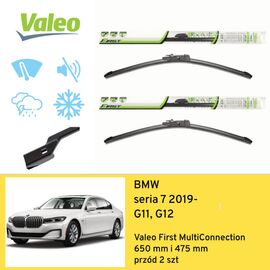 Wycieraczki przód do BMW seria 7 G11, G12 (2019-) Valeo First MultiConnection 