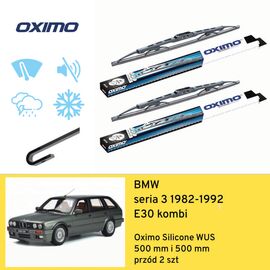 Wycieraczki przód do BMW seria 3 E30 kombi (1982-1992) Oximo Silicone WUS 