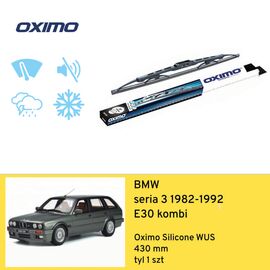 Wycieraczka na tył do BMW seria 3 E30 kombi (1982-1992) Oximo Silicone WUS 
