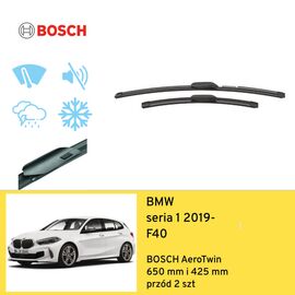 Wycieraczki przód do BMW seria 1 F40 (2019-) BOSCH AeroTwin 