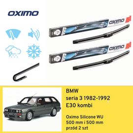 Wycieraczki przód do BMW seria 3 E30 kombi (1982-1992) Oximo Silicone WU 