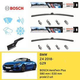 Wycieraczki przód do BMW Z4 G29 (2018-) BOSCH AeroTwin Plus 